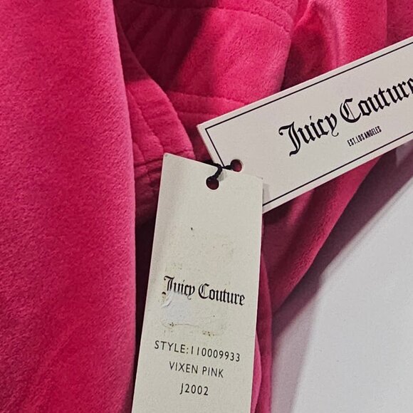 Juicy Couture Plus Size Velour Track Pants - Picture 5 of 8